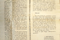 L'appello di Boncompagni ai toscani - 11 maggio 1859