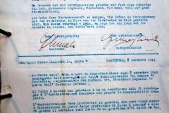 Documento di consegna della custodia del Ponte sull'Arno di Pontedera
